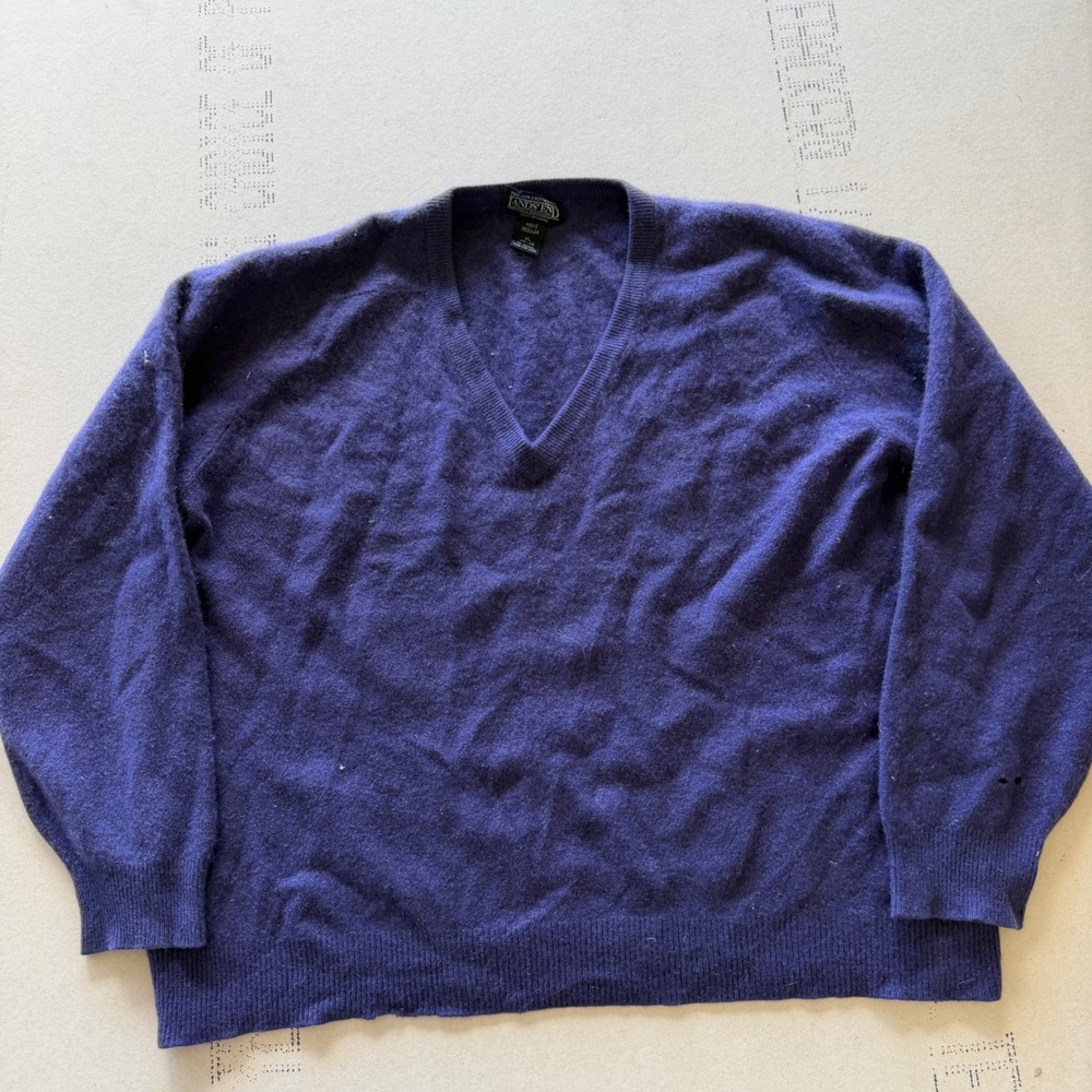 Vintage Lands End Cashmere Sweater